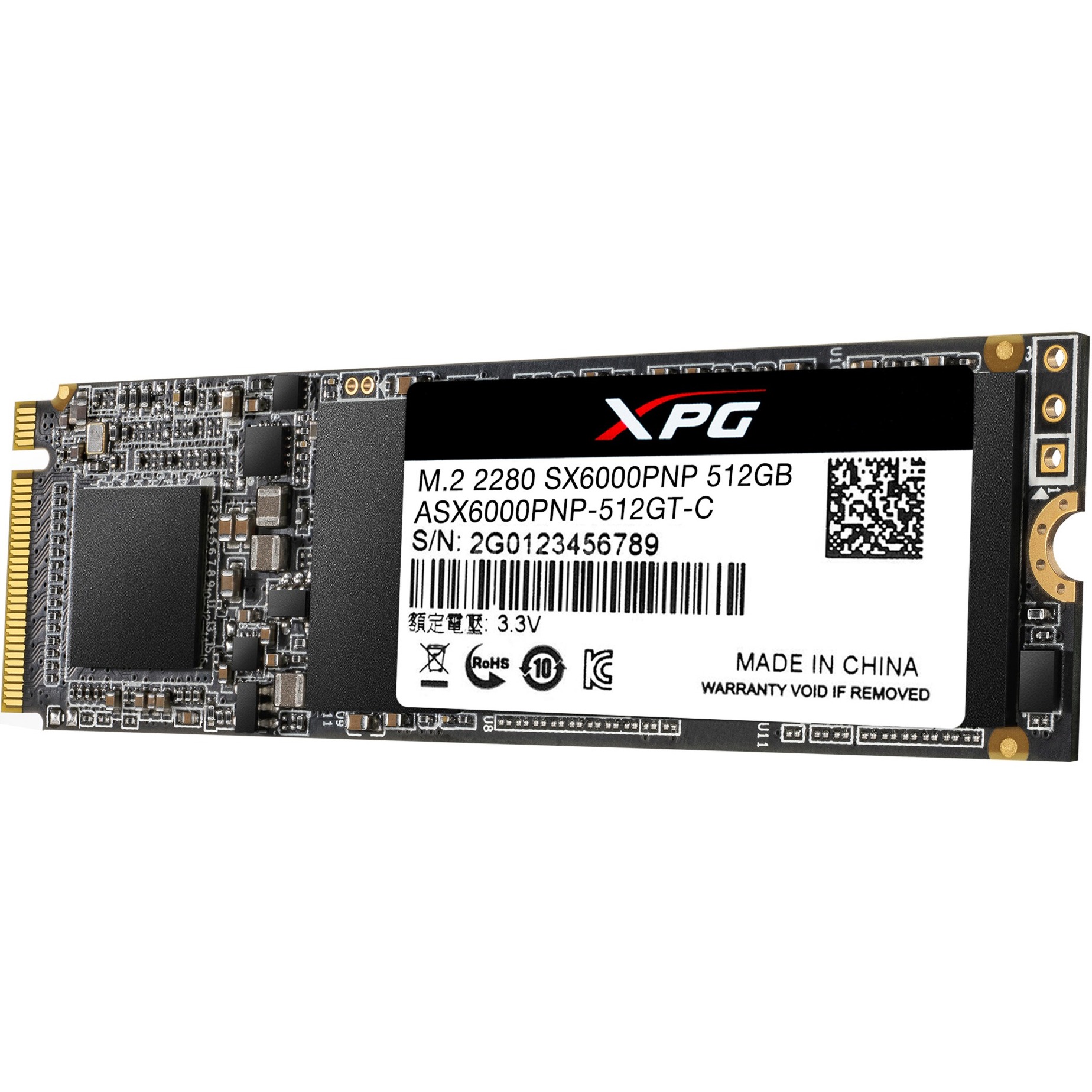 XPG SX6000 Pro 512 GB