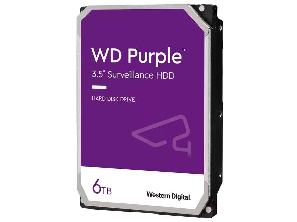 WESTERN DIGITAL HDD Purple WD64PURZ 6TB