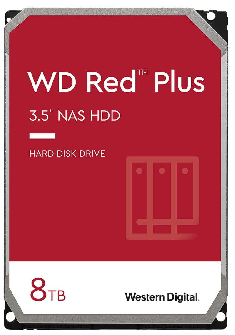 WESTERN DIGITAL HDD Red Plus WD80EFPX 8TB
