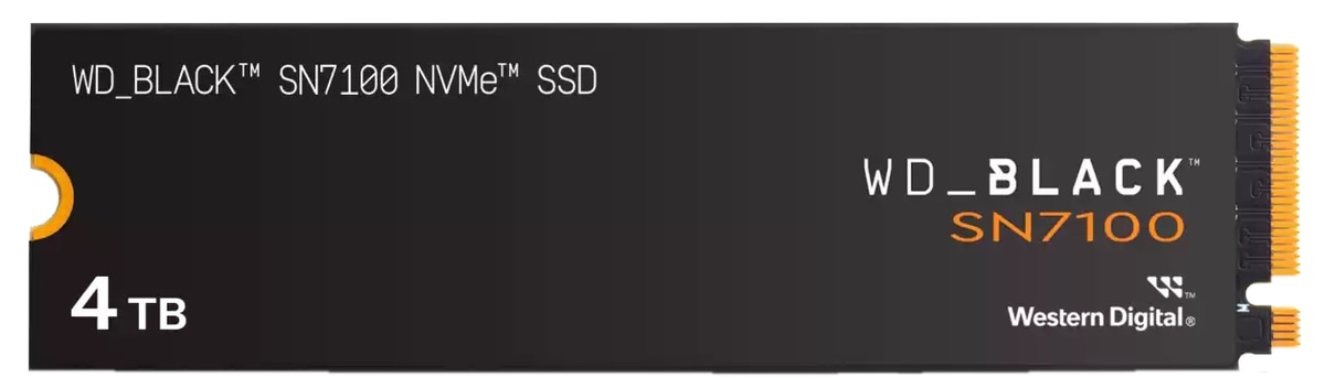 WESTERN DIGITAL M.2 SSD Black SN7100 4TB