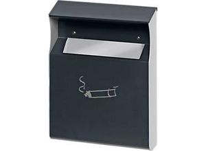 Wandascher mit Schutzdach