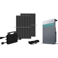 Balkonkraftwerk-Set BKW800/880_BLACK FRAME 0% + AIO 2400