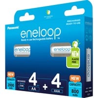 Akku eneloop 4+4 Kombi 1