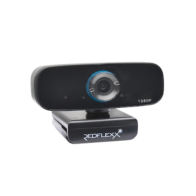 Redflexx REDCAM RC-250 Full HD-Webcam mit 1080p (1920x1080) USB-Anschluss