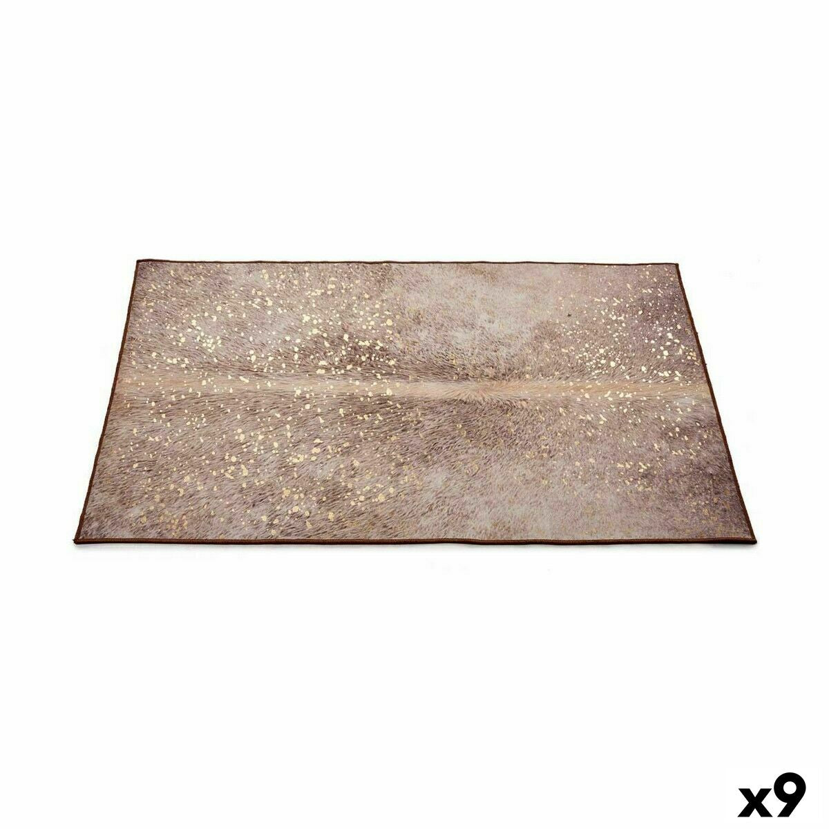 Teppich Gift Decor Weiß Braun 190 x 133 cm (9 Stück)