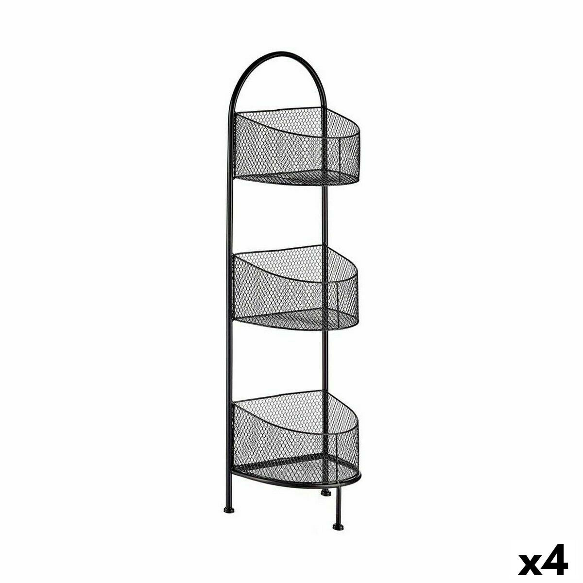 Regal Gift Decor Schwarz Metall 21