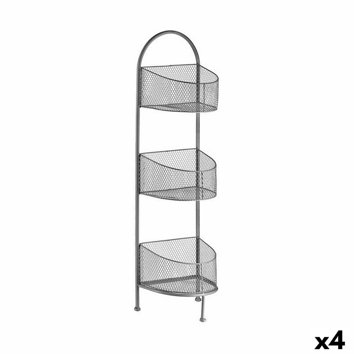 Regal Gift Decor Silberfarben Silber Metall 21