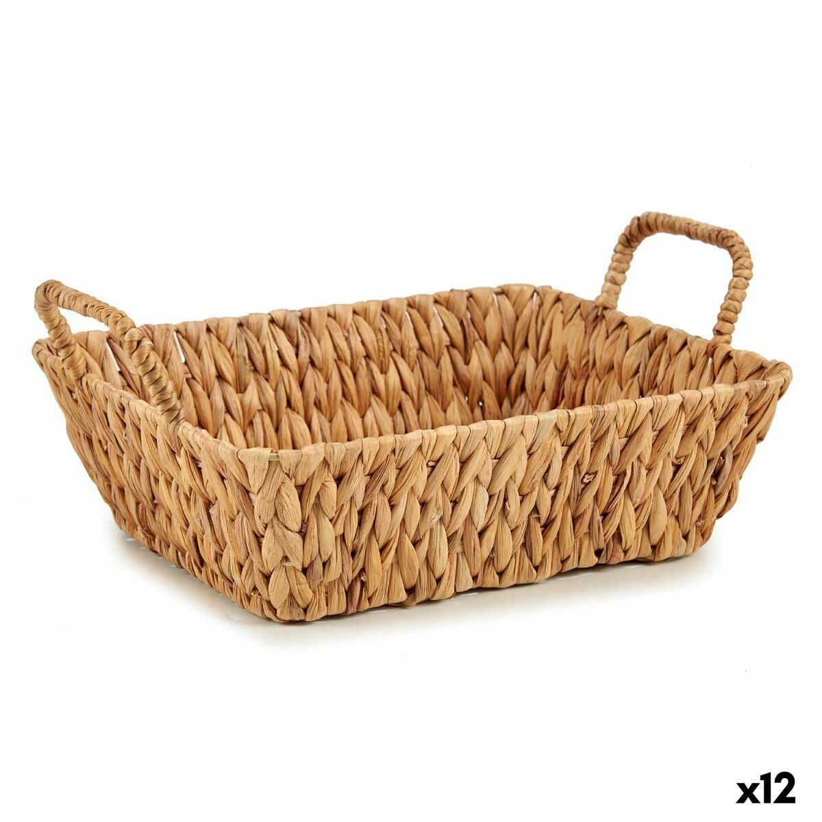Tischdekoration Gift Decor Braun Metall Wasserhyazinthe 40 x 16 x 28