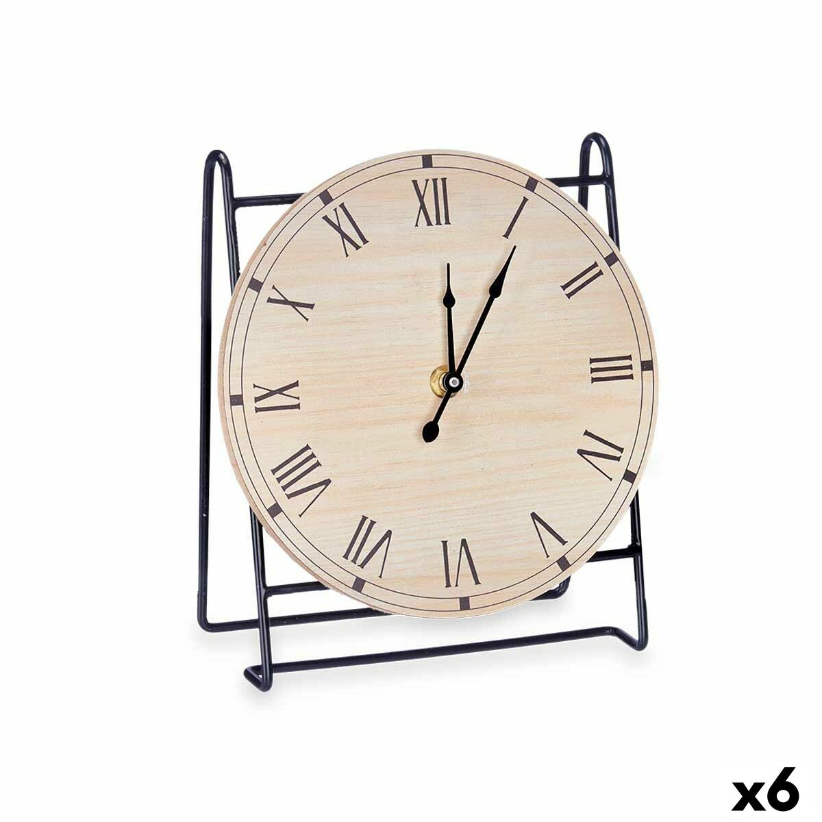 Bordur Gift Decor Schwarz Holz (6 Stück)
