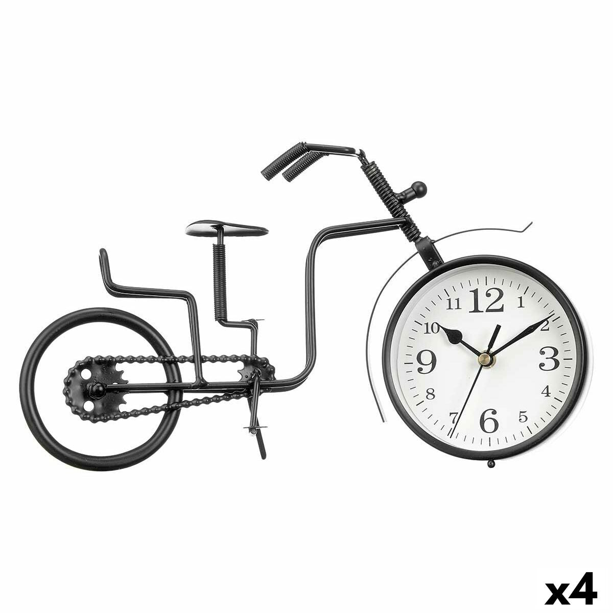 Bordur Gift Decor Schwarz Fahrrad (4 Stück)