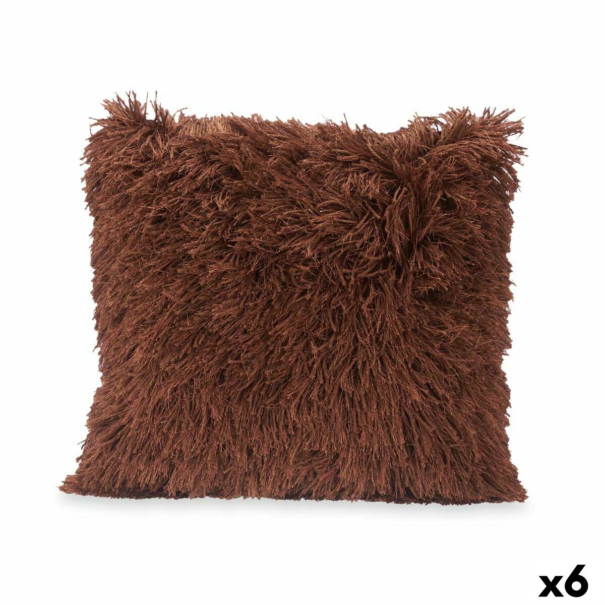Kissen Gift Decor Braun 45 x 2 x 45 cm (6 Stück)