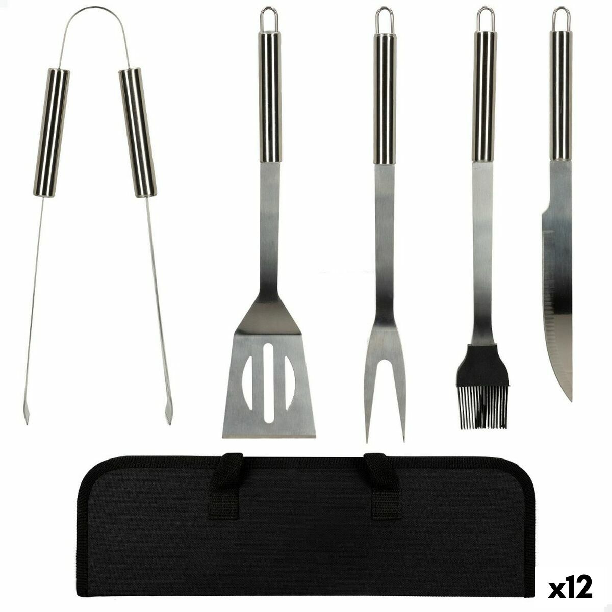 Grillzubehör Aktive Silikon Edelstahl 12 Stück 7
