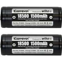 Akku-Set 18500 Li-Ion