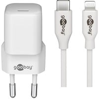 Apple Lightning / USB-C PD-Ladeset nano 20 Watt