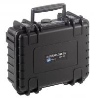 B&W outdoor.case Type 500 - Hartschalentasche - Polypropylen - Schwarz (500/B/SI)
