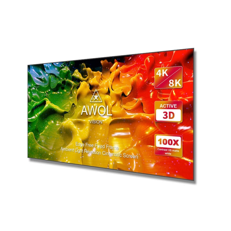 AWOL Vision Cinematic ALR Beamer Leinwand