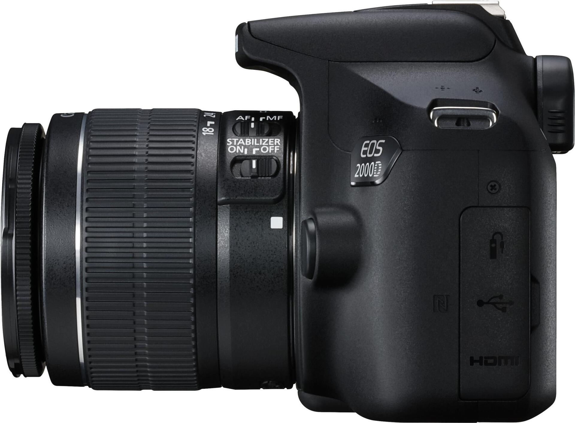 Canon EOS 2000D - Digitalkamera - SLR - 24