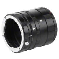 WALSER Walimex Macro Intermediate Ring Set - Verlängerungsrohr-Kit - Nikon F (1017123)