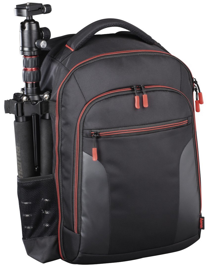 Kamera-Rucksack Miami 190 schwarz/rot