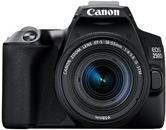 Canon EOS 250D - Digitalkamera - SLR - 24.1 MPix - APS-C - 4K / 25 BpS - 3x optischer Zoom EF-S 18-55mm IS STM-Objektiv - Wi-Fi