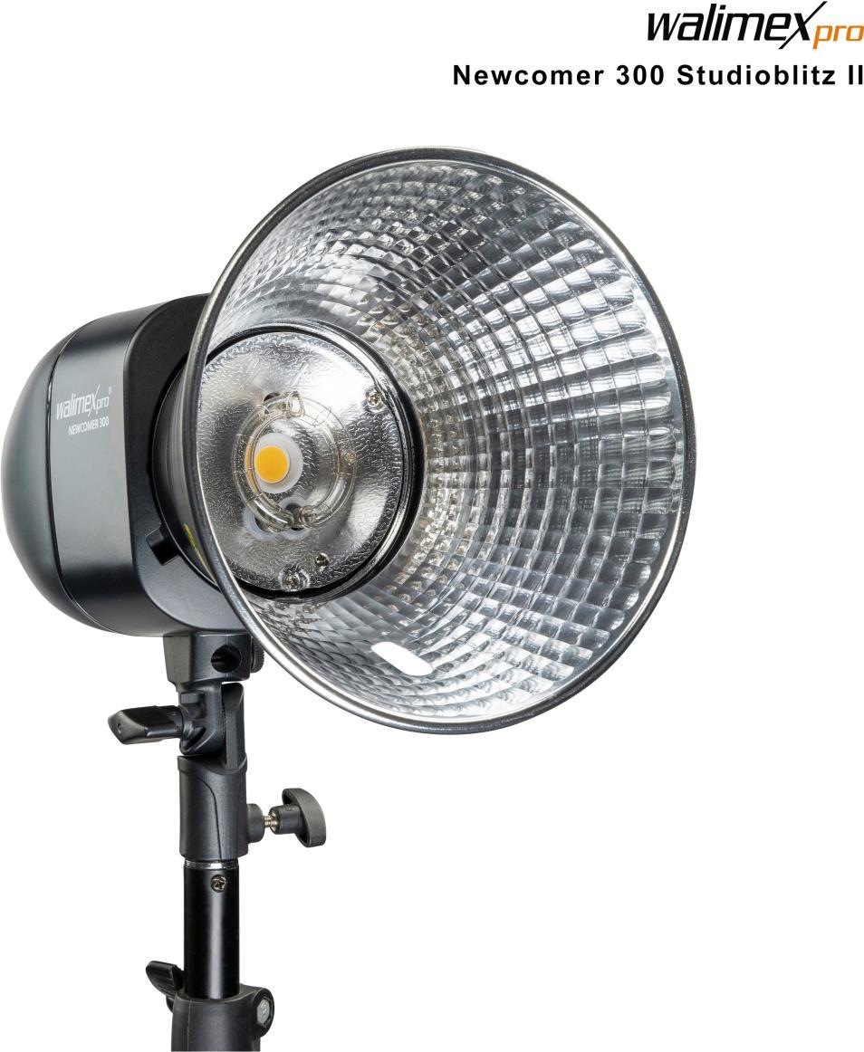 Walimex pro Newcomer 300 II Set Single - 300 Ws Blitzleistung