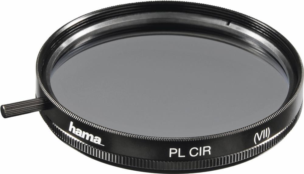 HAMA Polarisations-Filter circular 62mm verguetet schwarz (00072562)