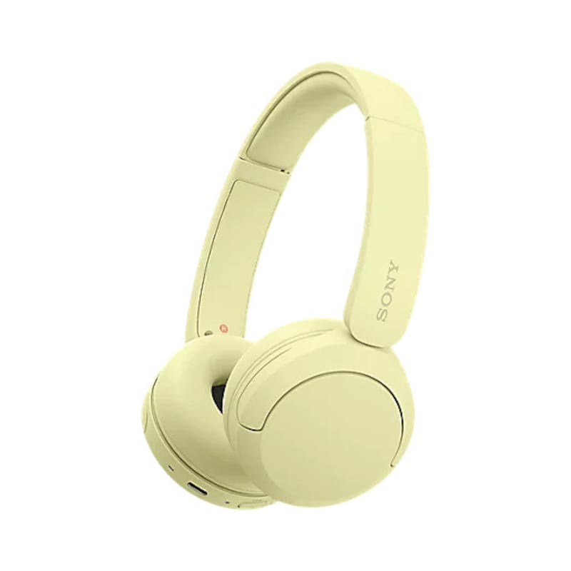 Sony WH-CH520 gelb Over Ear Kopfhörer mit Bluetooth