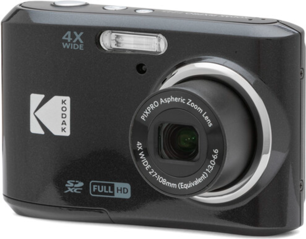 Kodak PIXPRO FZ45 1/2.3  Kompaktkamera 16 MP CMOS 4608 x 3456 Pixel Schwarz (FZ45BK)