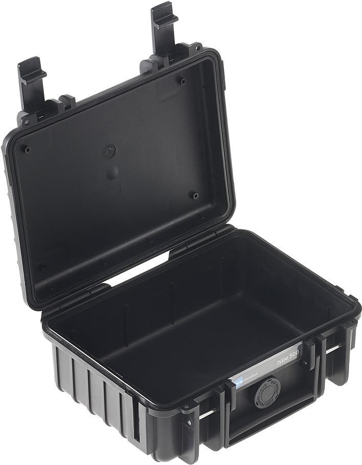 B&W outdoor.case Type 500 - Hartschalentasche - Polypropylen - Schwarz (500/B)