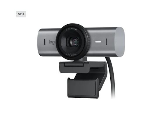 Logitech MX Brio 4K Ultra-HD-Webcam - GRAPHITE B-Ware