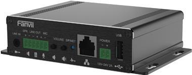 Fanvil PA3 - SIP v1 (RFC2543) - v2 (RFC3261) over UDP/TCP/TLS RTP/RTCP/SRTP STUN DHCP IPv6 PPPoE L2TP OpenVPN... - L2TP / OpenVPN - 10