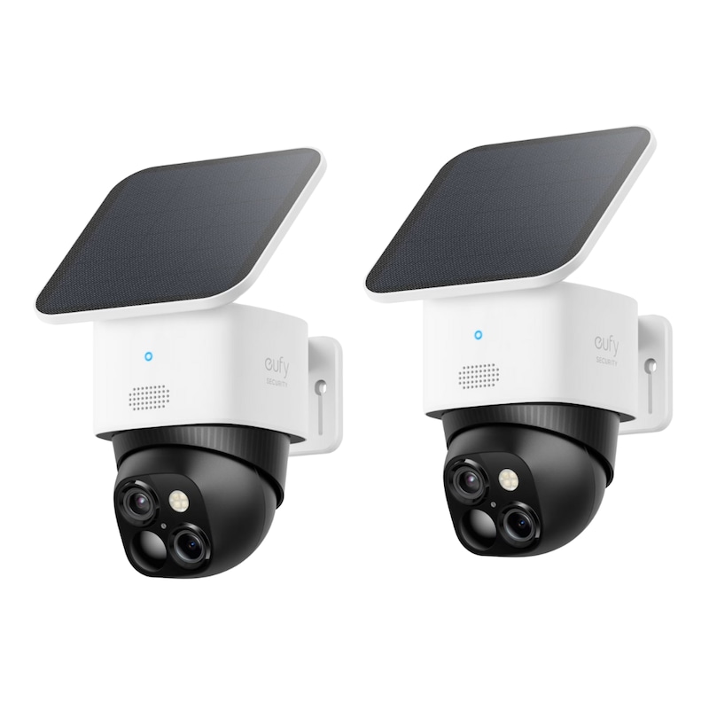 eufy SoloCam S340 Überwachungskamera 3K 360 Grad Solar Outdoor