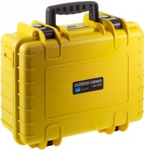 B&W outdoor.cases Type 4000 - Hartschalentasche - Polypropylen - Gelb