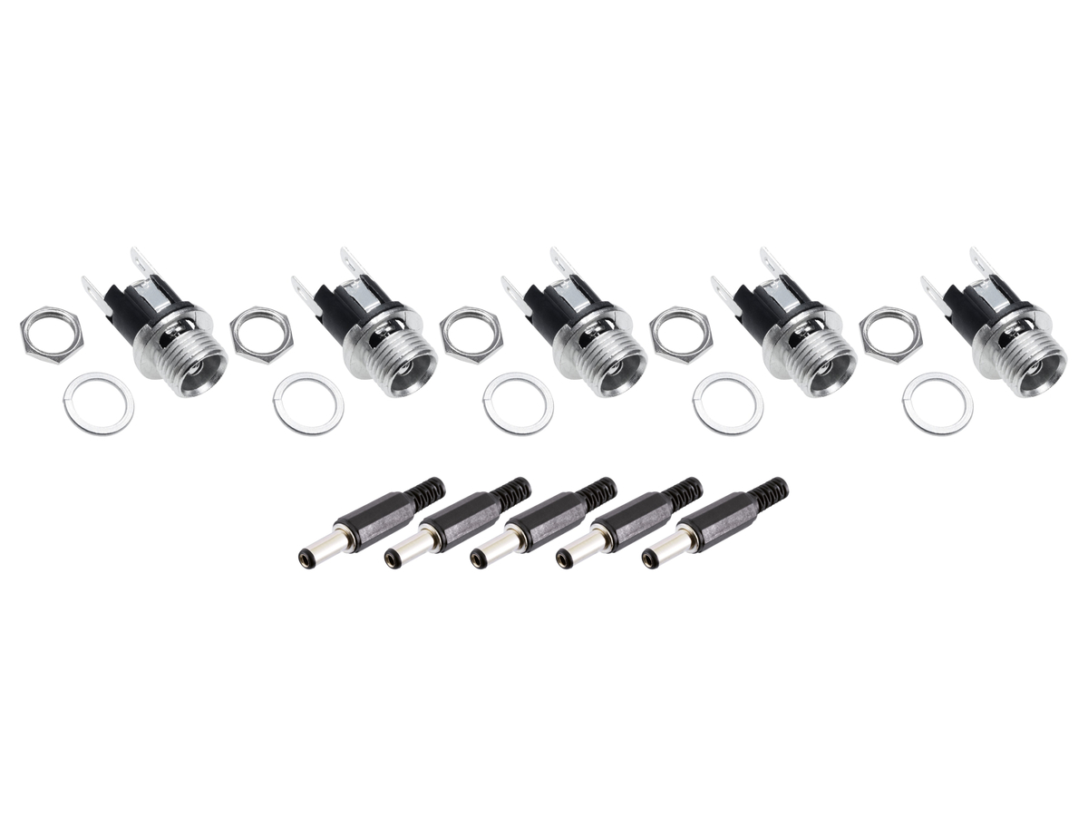 Einbau-Hohlbuchse & Hohlstecker Set