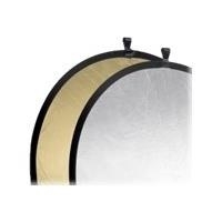 WALSER Walimex Foldable Reflector - Faltbarer Reflektor - Silber/Gold - Ø107 cm (1017690)