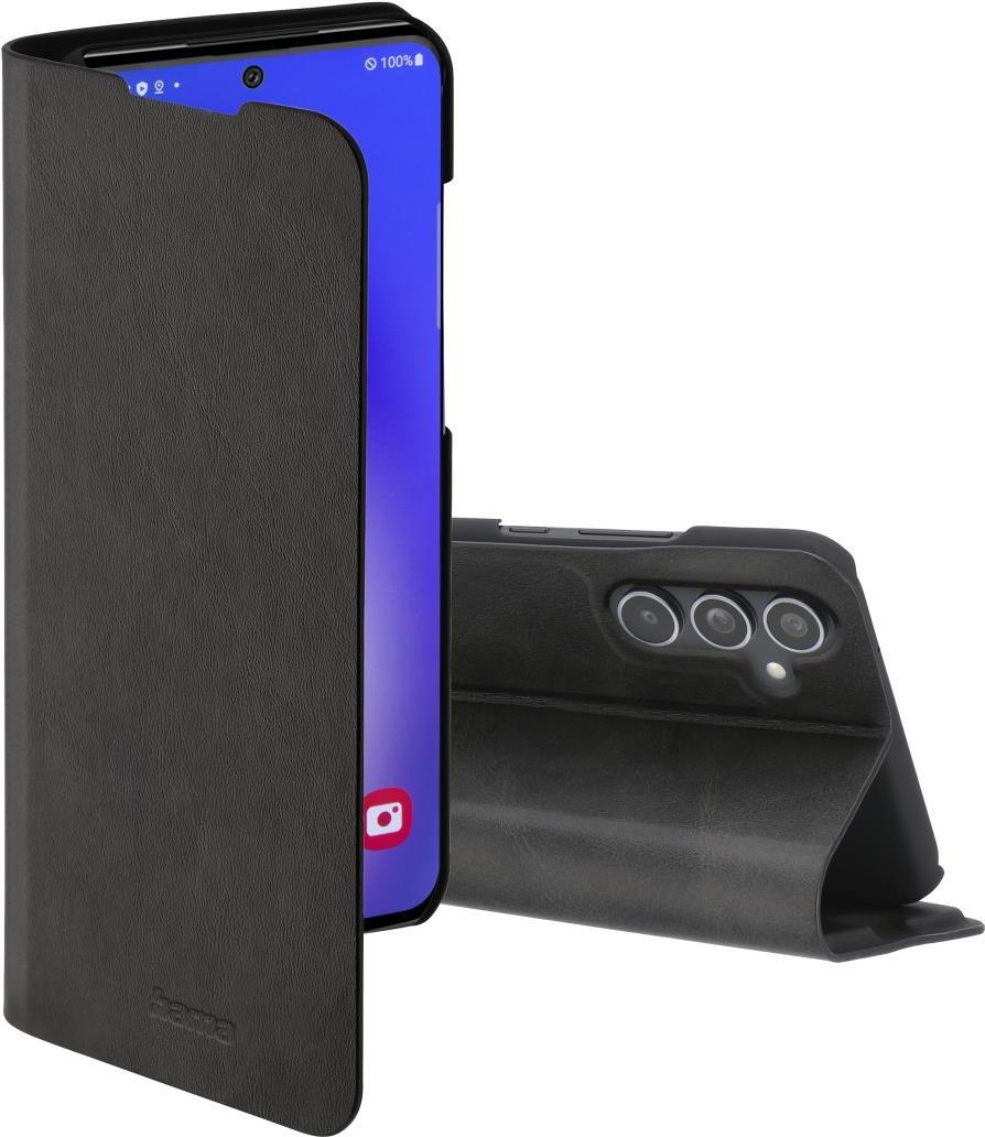 Hama Essential Line Guard Pro - Flip-Hülle für Mobiltelefon - Kunstleder - Schwarz - für Samsung Galaxy A54 (00215591)