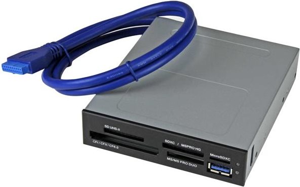 StarTech.com USB 3.0 interner Kartenleser mit UHS-II Unterstützung - Kartenleser - 8