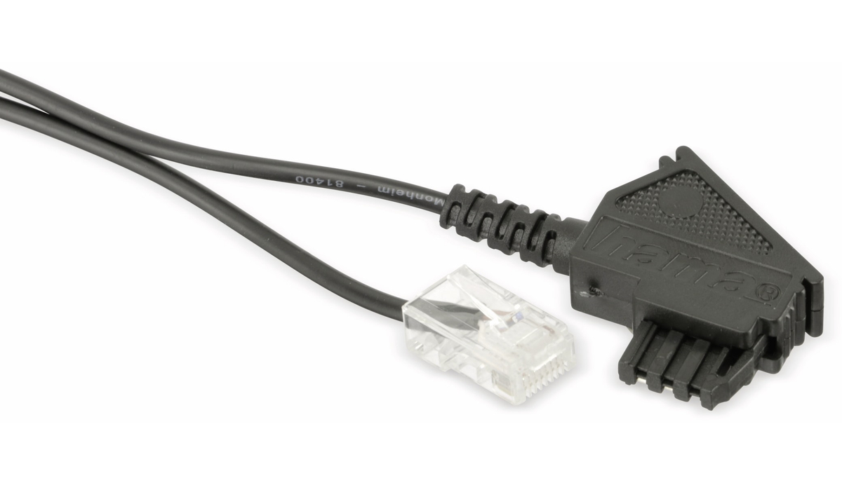 S-IMPULS DSL-Anschlusskabel TAE-F auf RJ45 8P2C