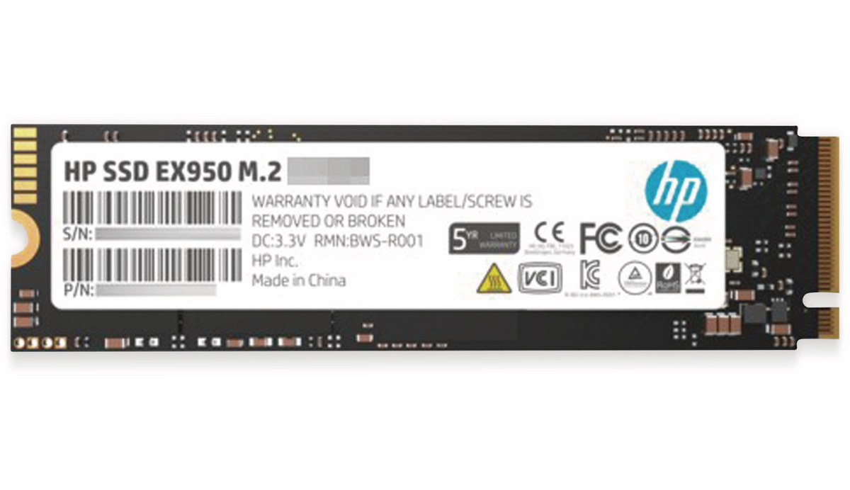 HP M.2 SSD EX950 GAMING