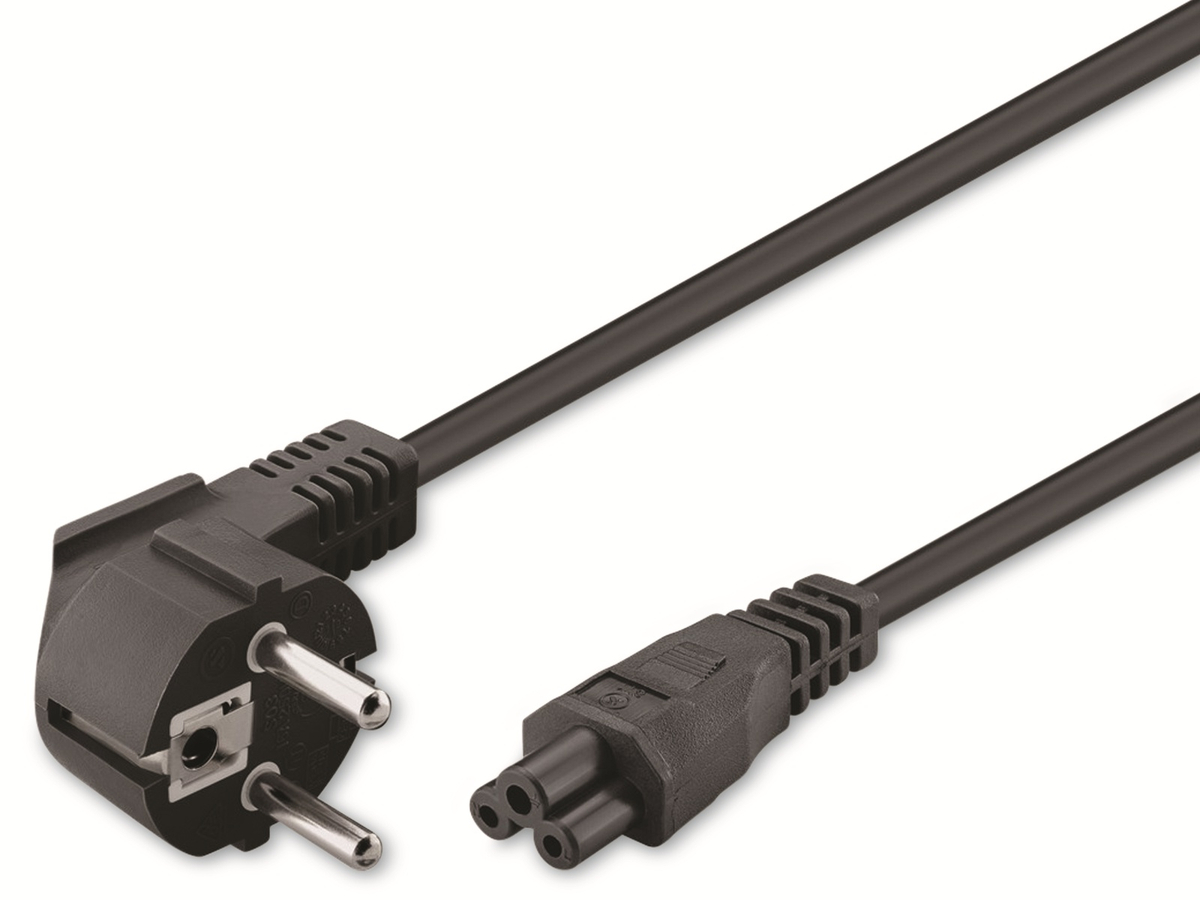 GOOBAY Netzkabel mit Kleeblattstecker NK 114 S-300