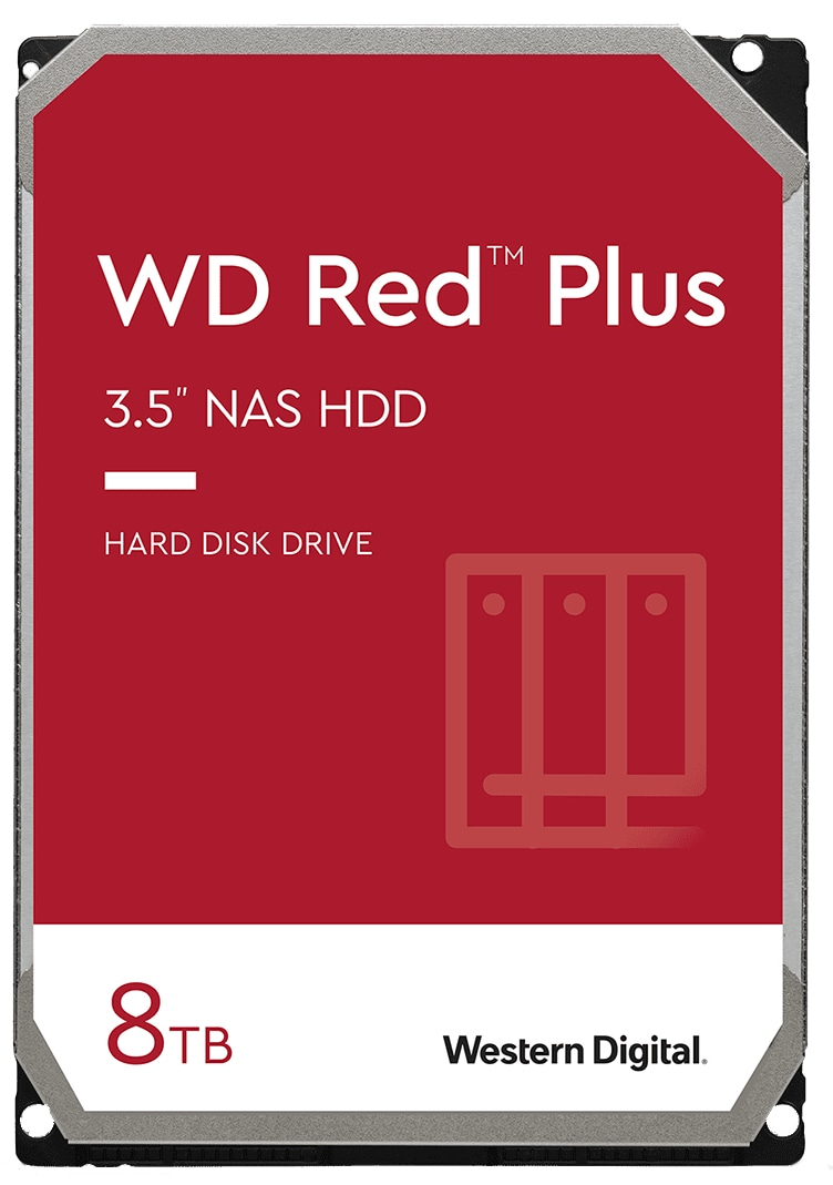 WESTERN DIGITAL HDD Red Plus WD80EFPX 8TB