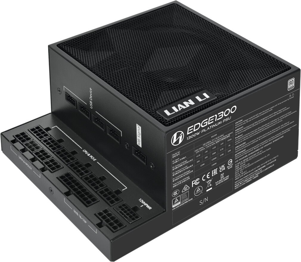 LIAN LI PC-Netzteil Edge 1300W schwarz
