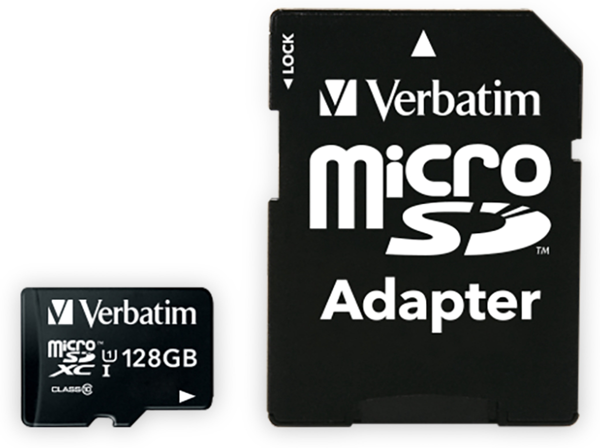 VERBATIM MicroSDXC Card Premium
