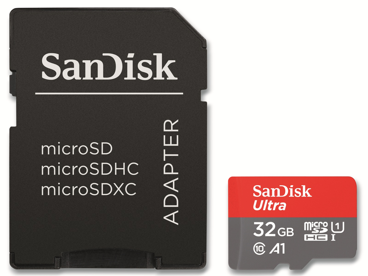 SANDISK microSDHC Speicherkarte Ultra