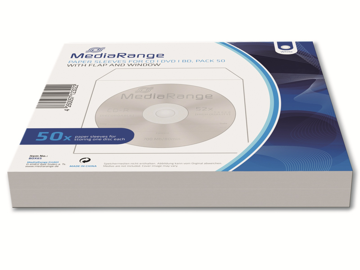 MEDIARANGE CD-Papiertaschen