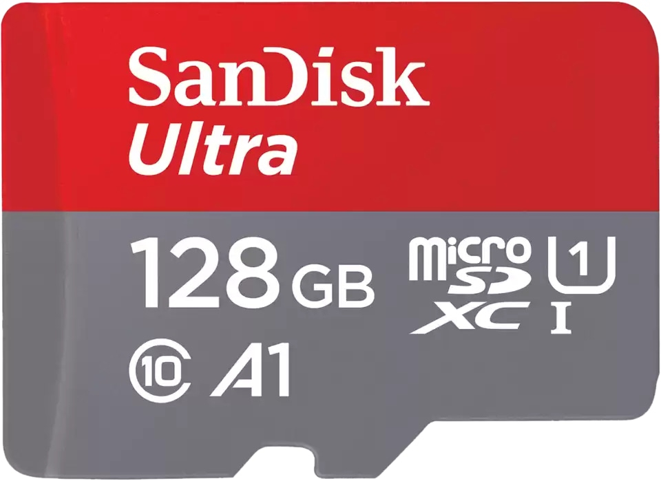 SANDISK MicroSDXC-Speicherkarte Ultra A1 128GB inkl. SD-Adapter