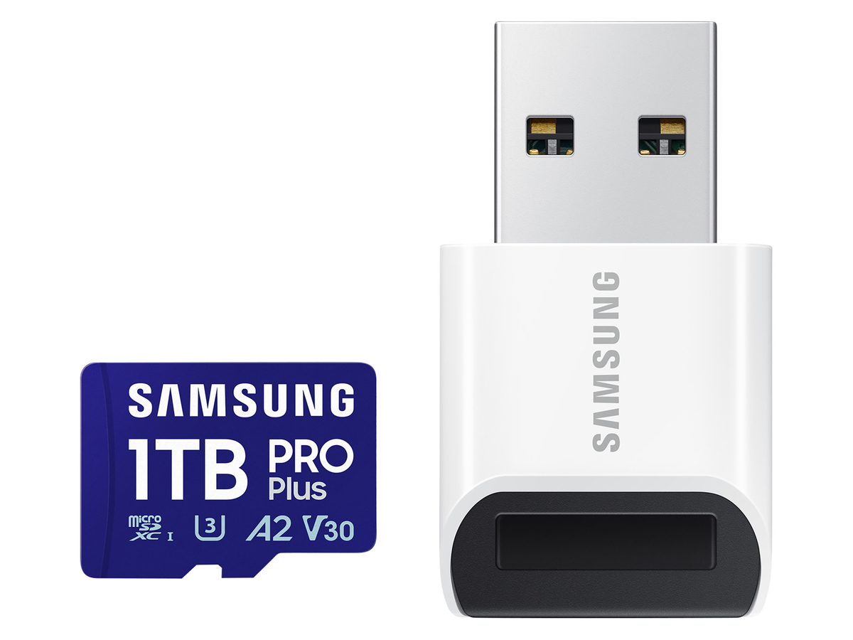 SAMSUNG MicroSDXC-Speicherkarte PRO Plus (2023) 1TB inkl. USB-Adapter