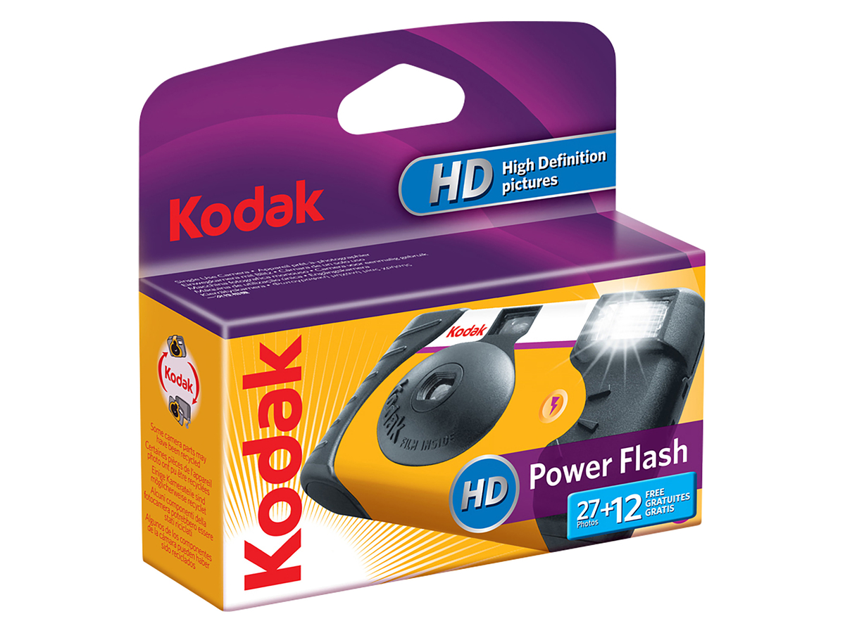 KODAK Einwegkamera Powerflash 27+12