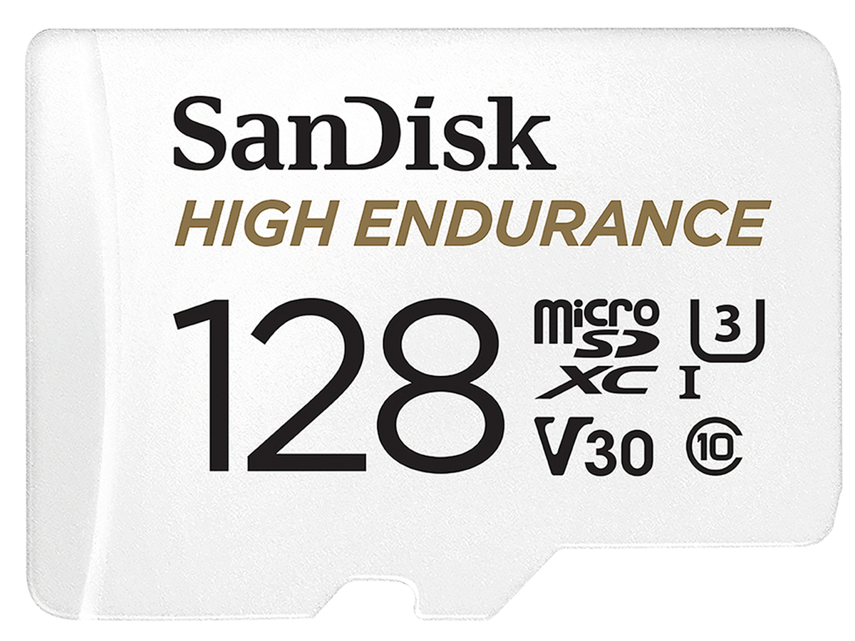 SANDISK MicroSD-Card High Endurance 128GB inkl. Adapter