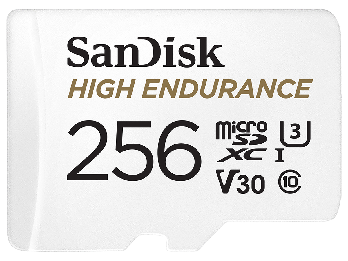 SANDISK MicroSD-Card High Endurance 256GB inkl. Adapter
